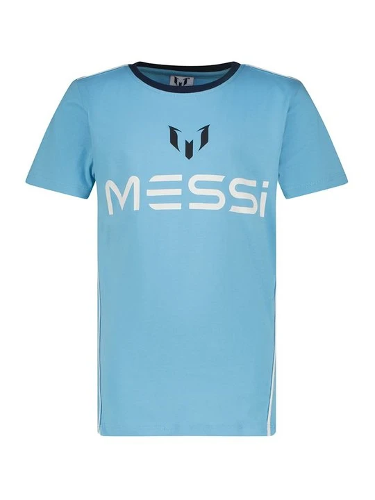 Zdjęcie produktu T-shirt z nadrukiem Messi jasnoniebieski