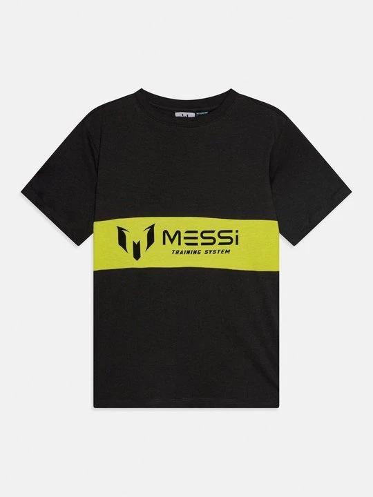 Zdjęcie produktu T-shirt z nadrukiem Messi czarny