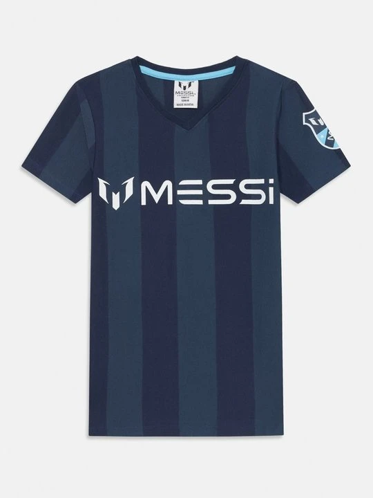 Zdjęcie produktu T-shirt z nadrukiem Messi granatowy
