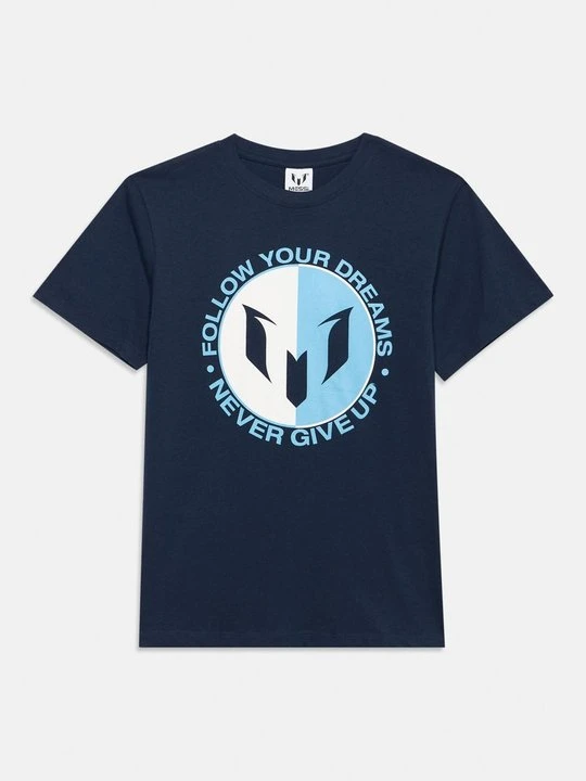 Zdjęcie produktu T-shirt z nadrukiem Messi granatowy