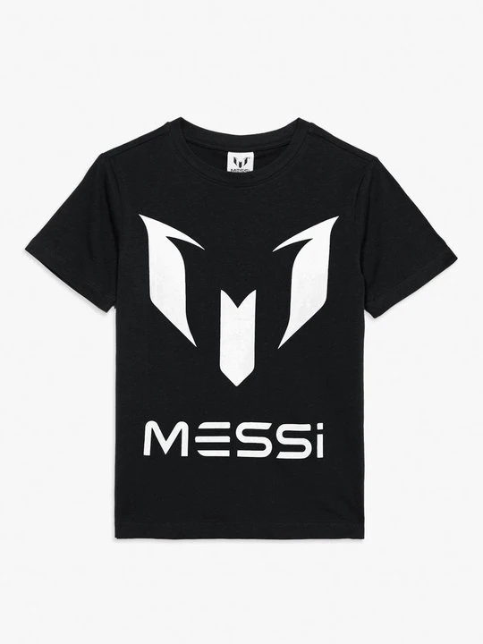 Zdjęcie produktu T-shirt z nadrukiem Messi czarny