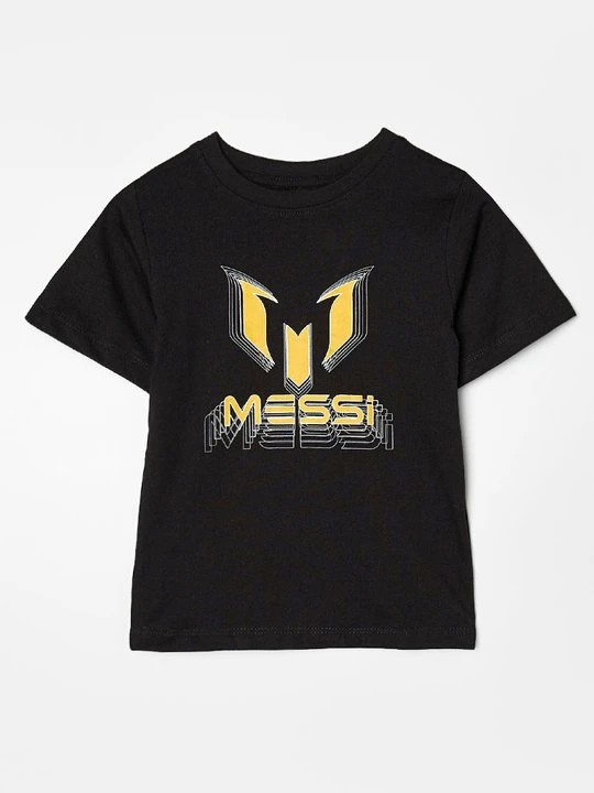 Zdjęcie produktu T-shirt z nadrukiem Messi czarny