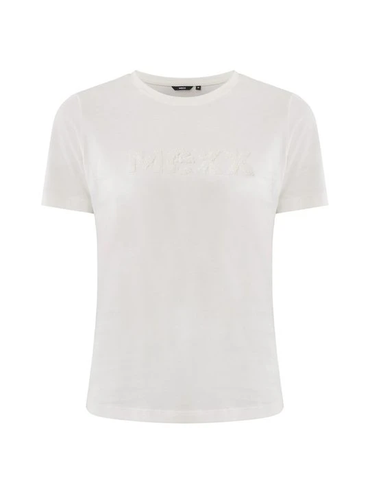 Zdjęcie produktu T-shirt z nadrukiem Mexx mleczny