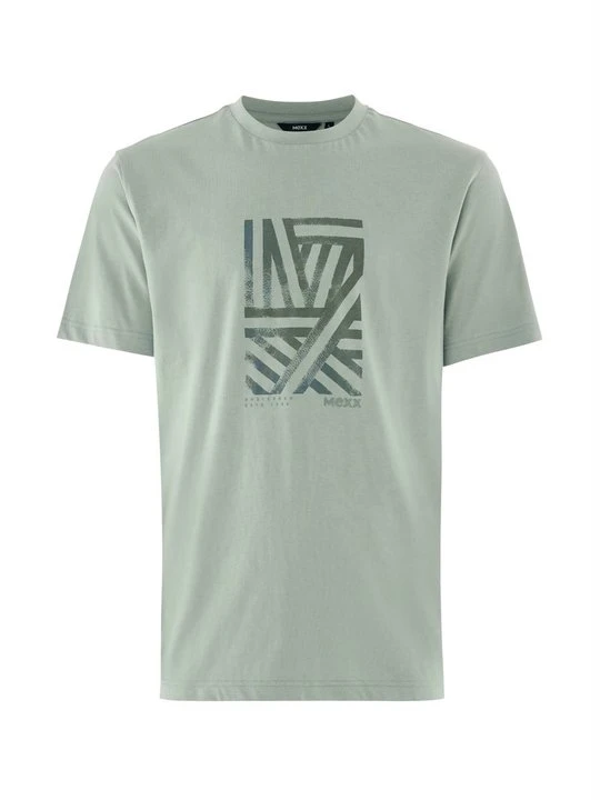 Zdjęcie produktu T-shirt z nadrukiem Mexx jasnozielony
