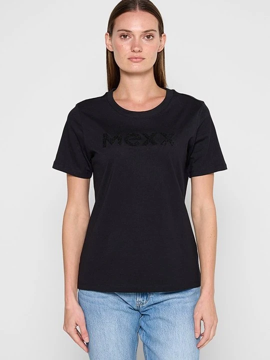 Zdjęcie produktu T-shirt z nadrukiem Mexx czarny