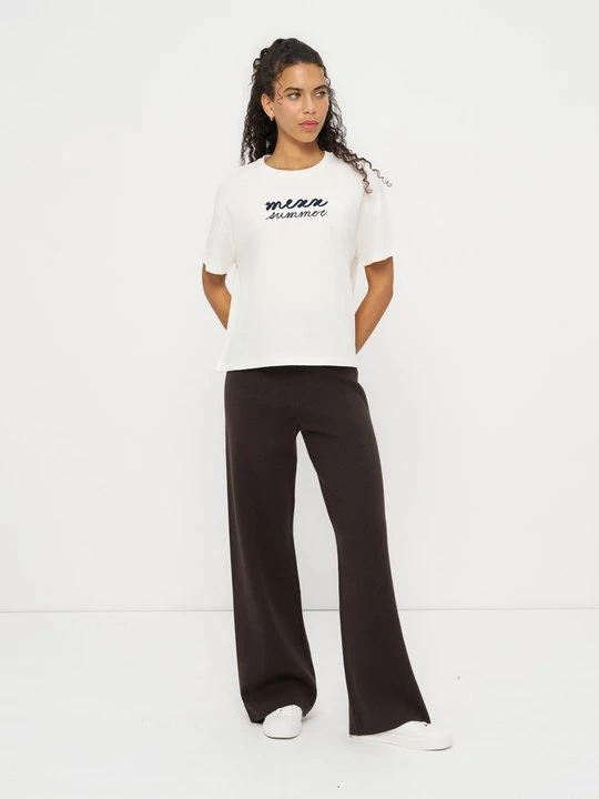 Zdjęcie produktu T-shirt z nadrukiem Mexx mleczny