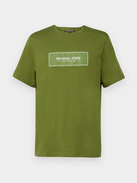 Zdjęcie produktu T-shirt z nadrukiem Michael Kors zielony