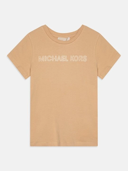 Zdjęcie produktu T-shirt z nadrukiem Michael Kors beżowy