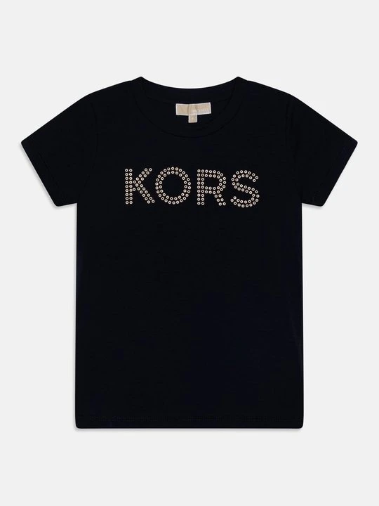 Zdjęcie produktu T-shirt z nadrukiem Michael Kors granatowy