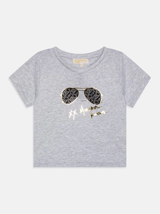 Zdjęcie produktu T-shirt z nadrukiem Michael Kors szary