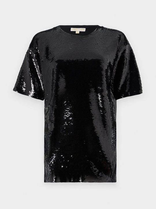 Zdjęcie produktu T-shirt z nadrukiem Michael Kors czarny