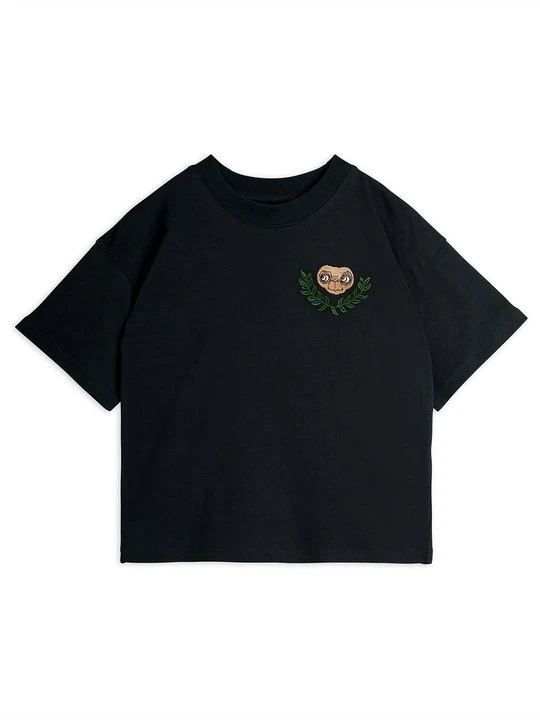 Zdjęcie produktu T-shirt z nadrukiem Mini Rodini czarny