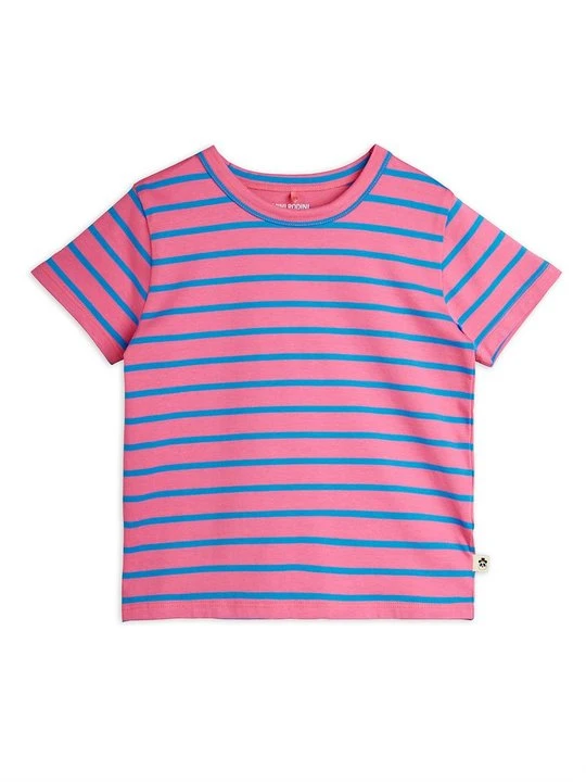 Zdjęcie produktu T-shirt z nadrukiem Mini Rodini różowy