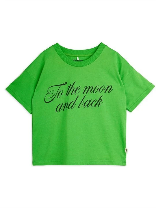 Zdjęcie produktu T-shirt z nadrukiem Mini Rodini zielony
