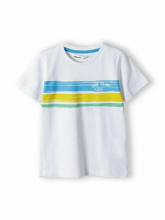Zdjęcie produktu T-shirt z nadrukiem MINOTI biały