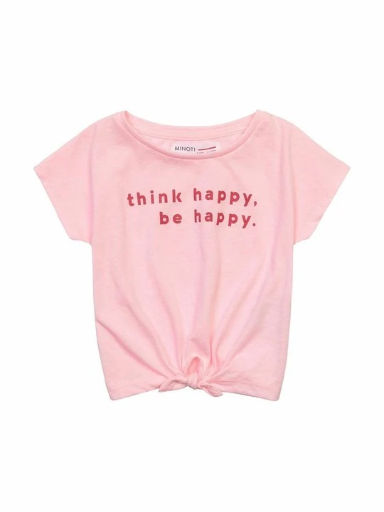 Zdjęcie produktu T-shirt z nadrukiem MINOTI różowy