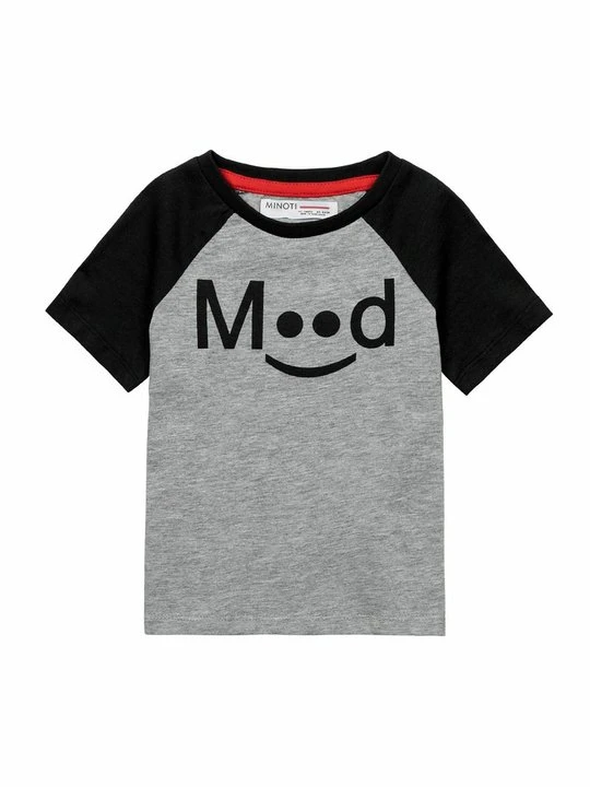 Zdjęcie produktu T-shirt z nadrukiem MINOTI szary