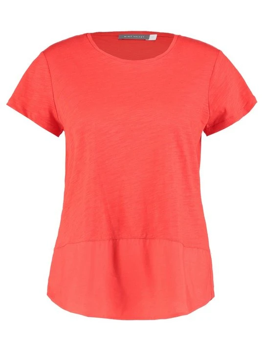 Zdjęcie produktu T-shirt z nadrukiem Mint Velvet czerwony