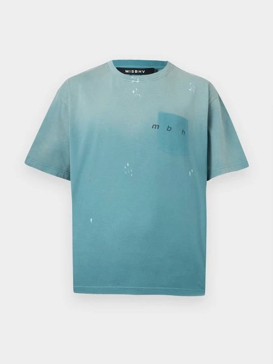 Zdjęcie produktu T-shirt z nadrukiem Misbhv granatowy