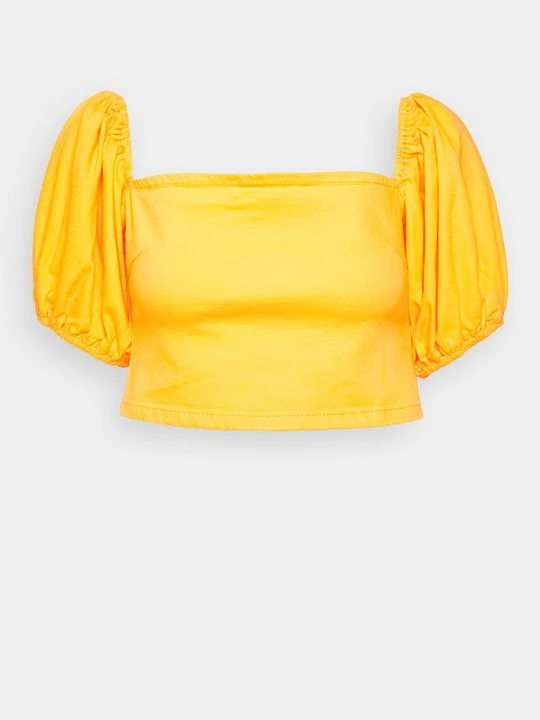 Zdjęcie produktu T-shirt z nadrukiem Missguided żółty