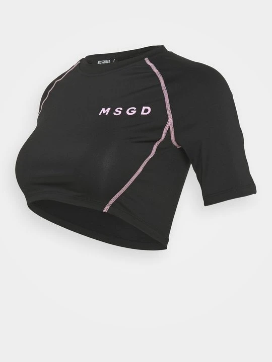 Zdjęcie produktu T-shirt z nadrukiem Missguided czarny