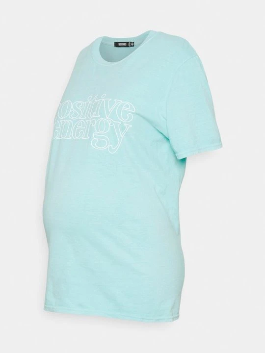 Zdjęcie produktu T-shirt z nadrukiem Missguided niebieski