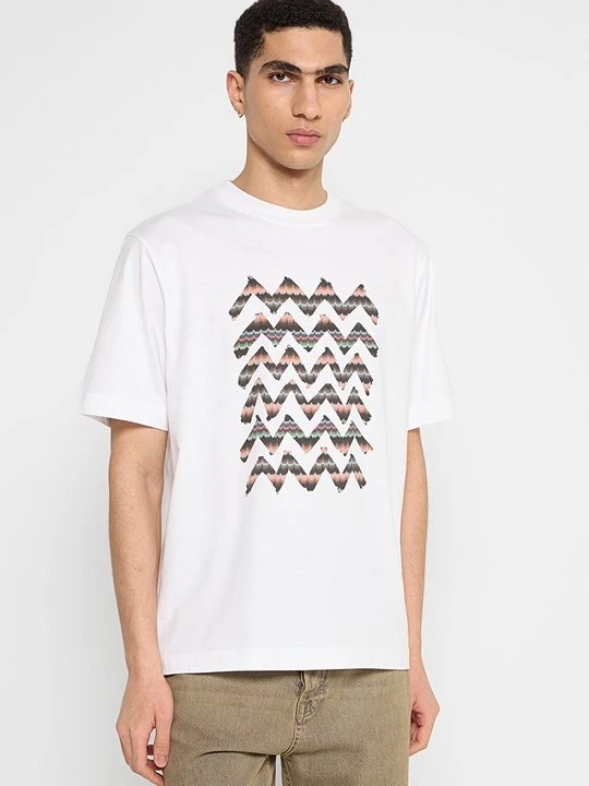 Zdjęcie produktu T-shirt z nadrukiem Missoni biały