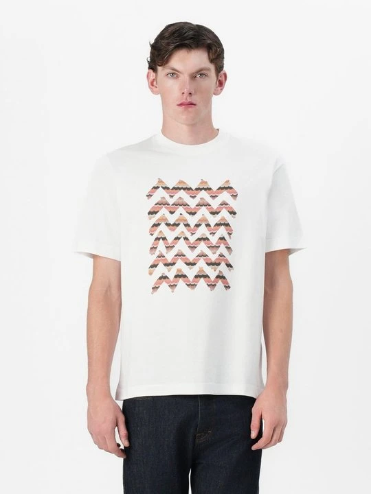 Zdjęcie produktu T-shirt z nadrukiem Missoni biały