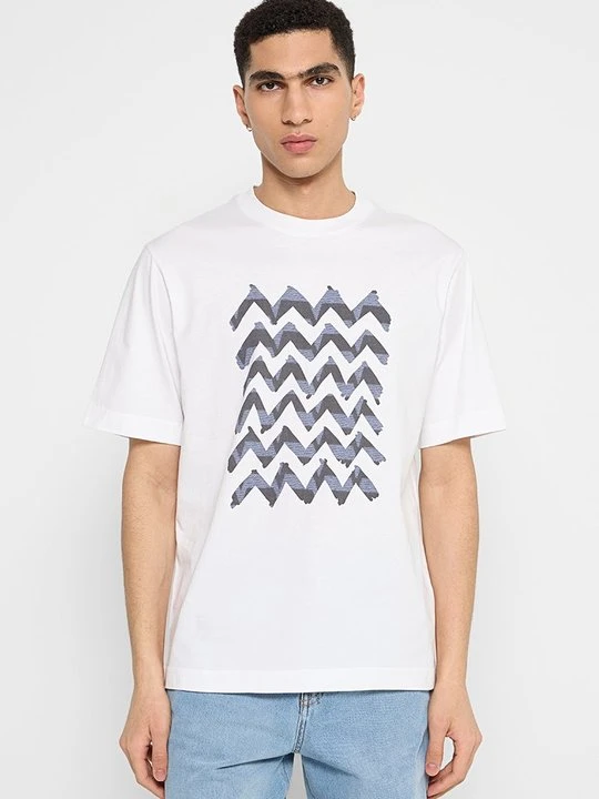 Zdjęcie produktu T-shirt z nadrukiem Missoni biały