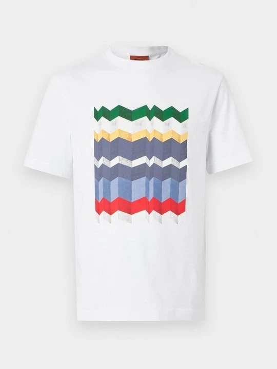 Zdjęcie produktu T-shirt z nadrukiem Missoni biały