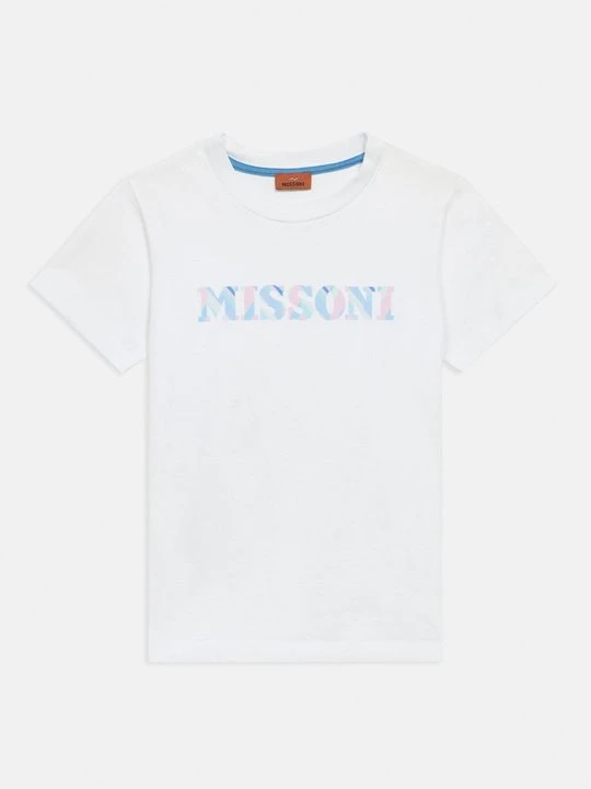 Zdjęcie produktu T-shirt z nadrukiem Missoni biały