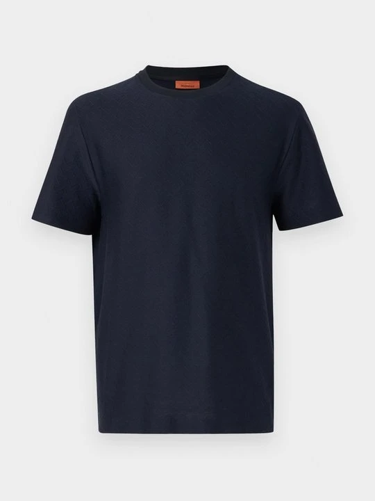 Zdjęcie produktu T-shirt z nadrukiem Missoni granatowy