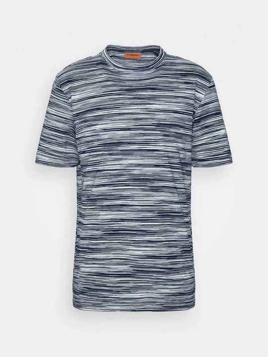 Zdjęcie produktu T-shirt z nadrukiem Missoni granatowy