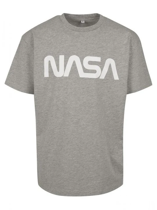 Zdjęcie produktu T-shirt z nadrukiem Mister Tee jasnoszary