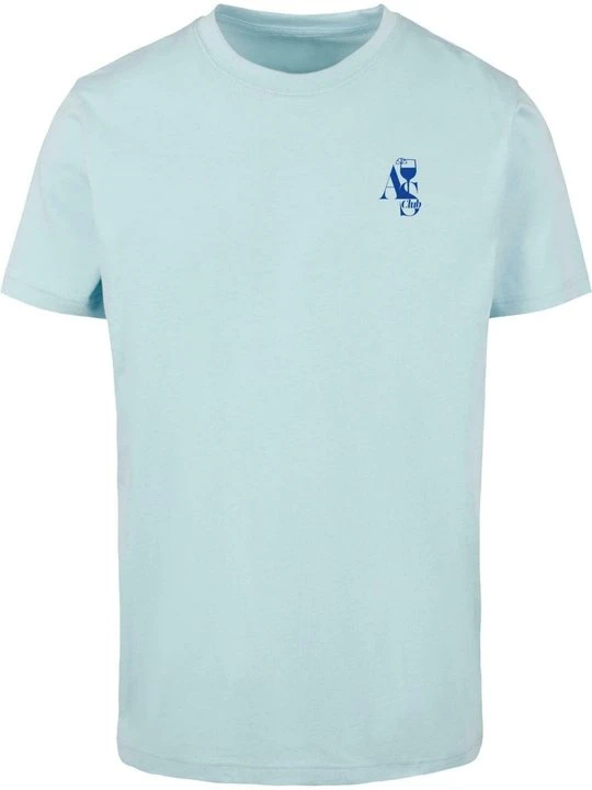 Zdjęcie produktu T-shirt z nadrukiem Mister Tee niebieski