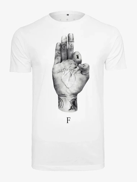 Zdjęcie produktu T-shirt z nadrukiem Mister Tee biały