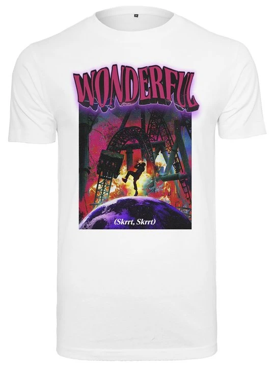 Zdjęcie produktu T-shirt z nadrukiem Mister Tee biały