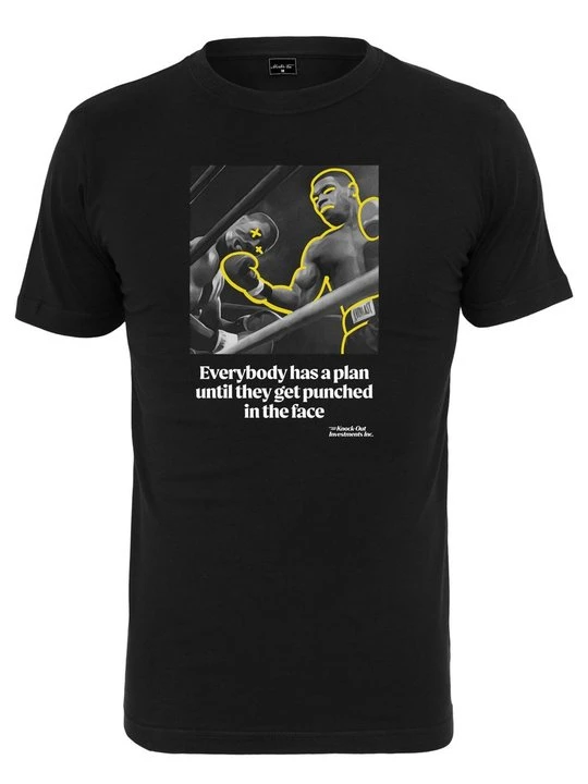 Zdjęcie produktu T-shirt z nadrukiem Mister Tee czarny