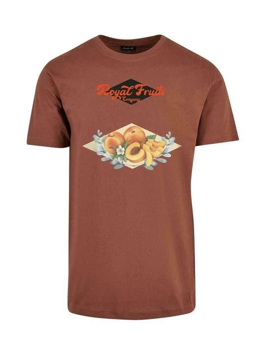 Zdjęcie produktu T-shirt z nadrukiem Mister Tee brązowy