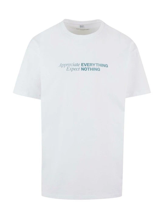 Zdjęcie produktu T-shirt z nadrukiem Mister Tee biały