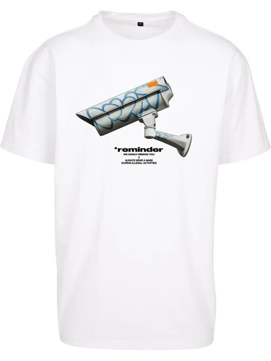 Zdjęcie produktu T-shirt z nadrukiem Mister Tee biały