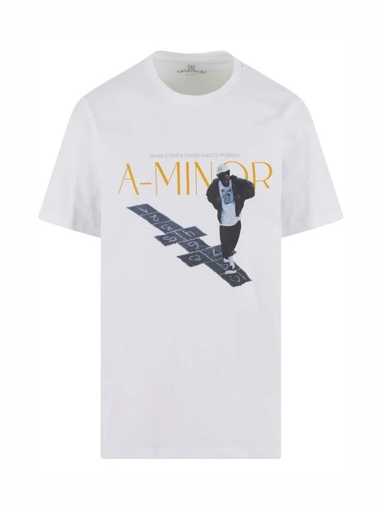 Zdjęcie produktu T-shirt z nadrukiem Mister Tee biały
