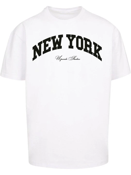 Zdjęcie produktu T-shirt z nadrukiem Mister Tee biały