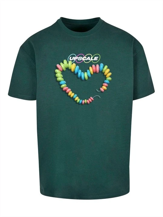 Zdjęcie produktu T-shirt z nadrukiem Mister Tee ciemnozielony