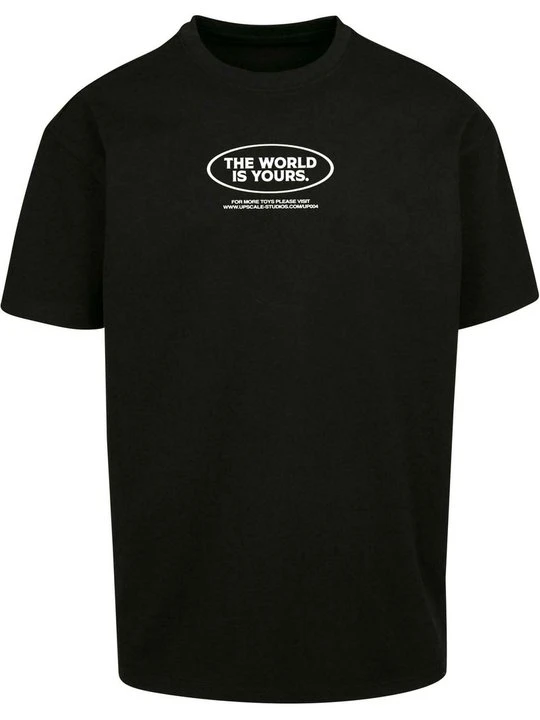Zdjęcie produktu T-shirt z nadrukiem Mister Tee czarny
