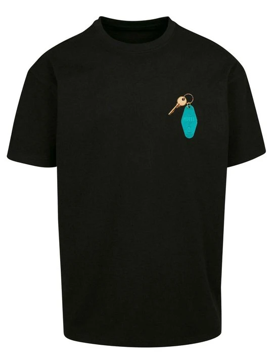 Zdjęcie produktu T-shirt z nadrukiem Mister Tee czarny