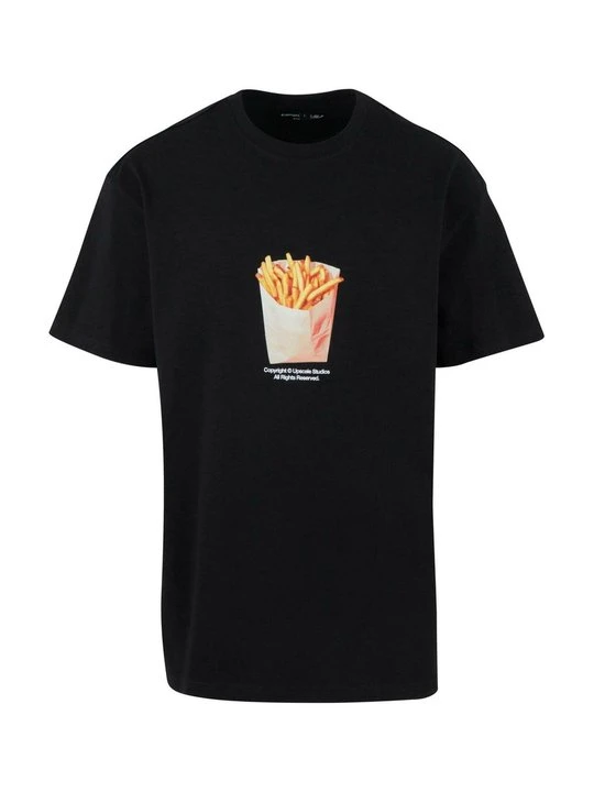 Zdjęcie produktu T-shirt z nadrukiem Mister Tee czarny