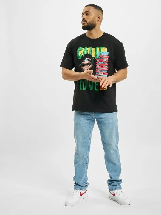 Zdjęcie produktu T-shirt z nadrukiem Mister Tee czarny