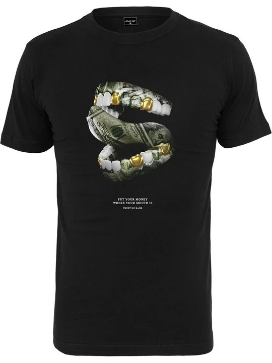 Zdjęcie produktu T-shirt z nadrukiem Mister Tee czarny