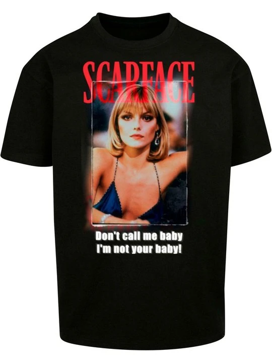 Zdjęcie produktu T-shirt z nadrukiem Mister Tee czarny